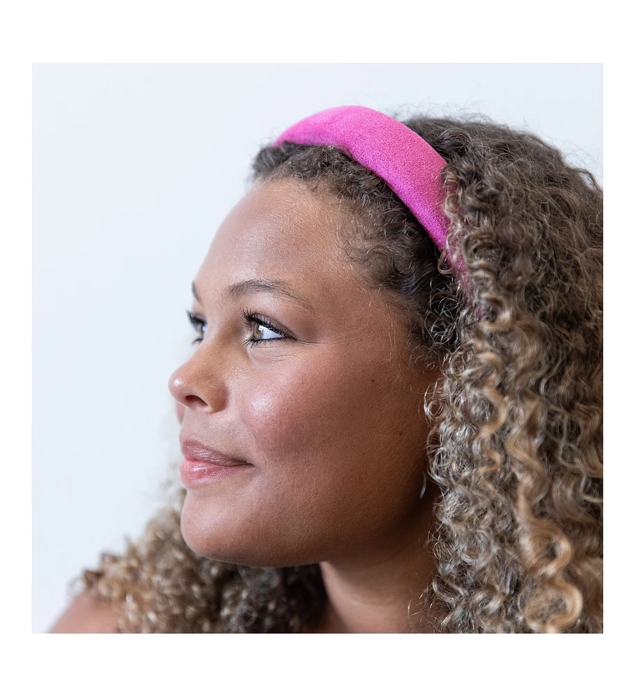 Padded Headband - Hot Pink