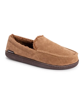 Muk Luks Men's Faux Suede Moccasin Slippers