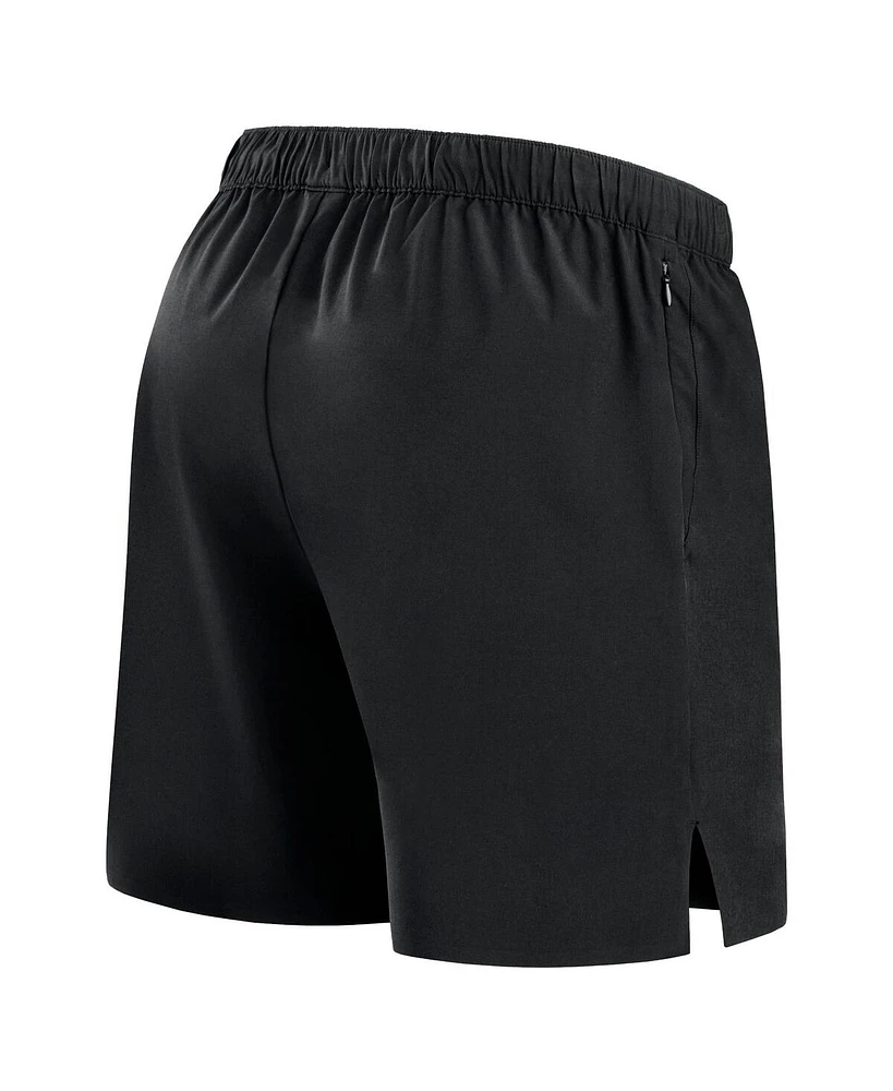 Fanatics Signature Men's Black New York Jets Front Office Woven Shorts