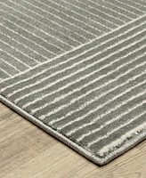 Oriental Weavers Raylan RAY08 2'3x7'6 Runner Area Rug
