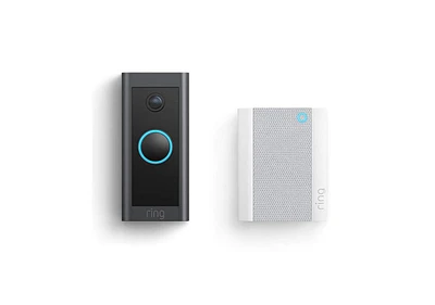 Ring Video Doorbell Wired 1080p Hd motion detection + Chime audio notifications