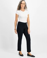 Style & Co Women's Straight-Leg Ponte-Knit Pants