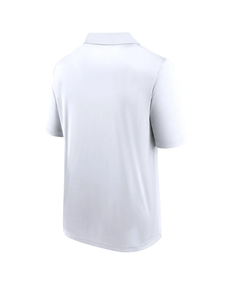 Fanatics Men's White New York Yankees Big Tall Victory For Us Interlock Polo Shirt