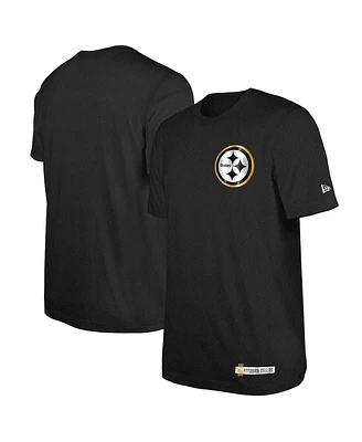 New Era Men's Black Pittsburgh Steelers 2024 Nfl Training Camp T-Shirt