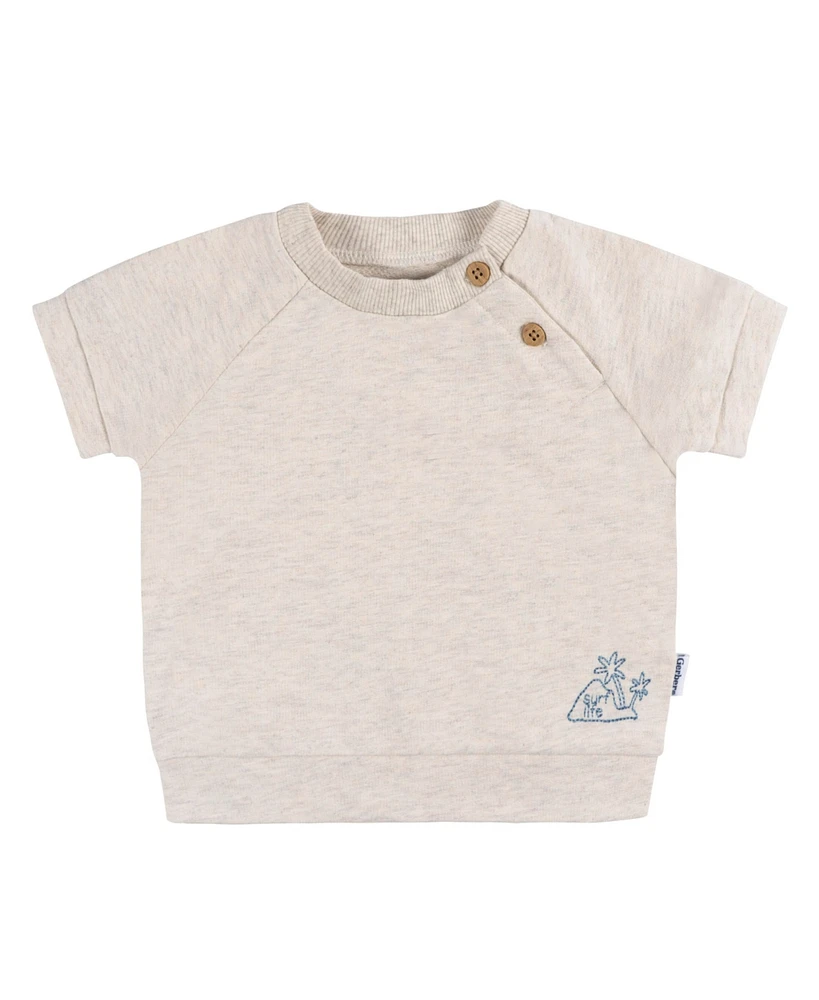 Gerber Baby Boys T-Shirt and Shorts Set, 2 Piece