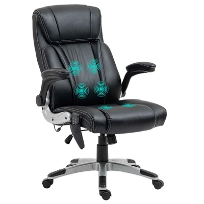 Vinsetto Executive Office Chair with Vibration Massage, Heating