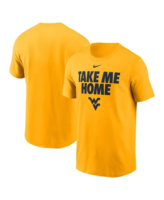 Nike Men's Gold West Virginia Mountaineers Local Ultimate Chant T-Shirt