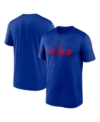 Nike Men's Royal Buffalo Bills Sideline Legend Performance T-Shirt