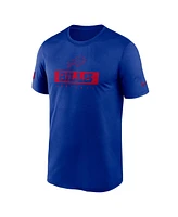 Nike Men's Royal Buffalo Bills Sideline Legend Performance T-Shirt