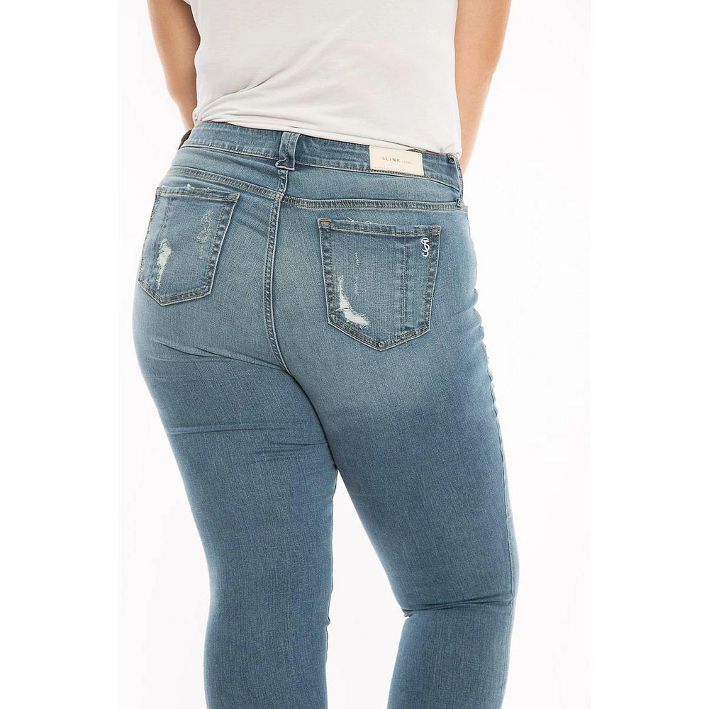 Slink Jeans Plus Denim High Rise Skinny