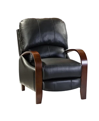 Alex Genuine Leather Manual Recliner