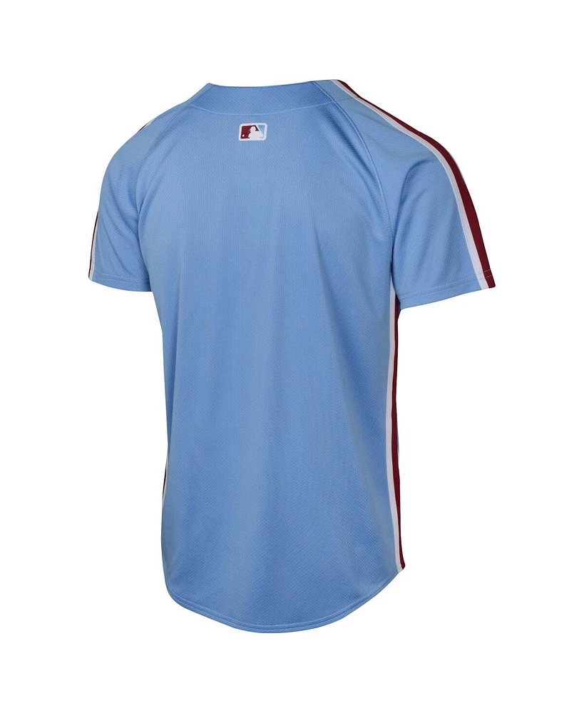 Nike Big Boys and Girls Light Blue Philadelphia Phillies Alternate Limited Jersey