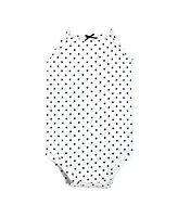 Hudson Baby Girls Soft Cotton Sleeveless Onesies