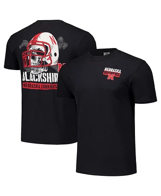 Image One Men's and Women's Black Nebraska Huskers Hyper Local Black Shirts T-Shirt