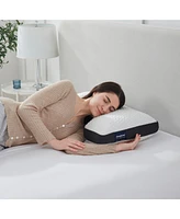 Clara Clark Cool Choice Adjustable Memory Foam Pillow - Side Sleeper - King