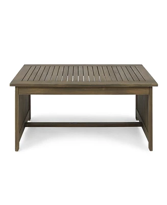 Acacia Wood Coffee Table: Outdoor Marvel For Decks And Patios
