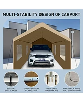 10x20 Portable Carport: Versatile Shelter for Vehicles, Storage, and Outdoor Events