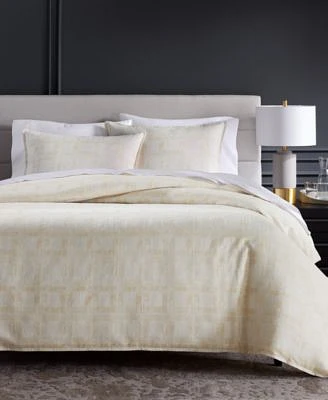 Closeout Hotel Collection Stucco Plaid Comforter Sets Exclusively At Macys