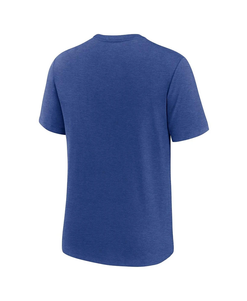 Nike Men's Royal New York Giants Blitz Tri-Blend T-Shirt