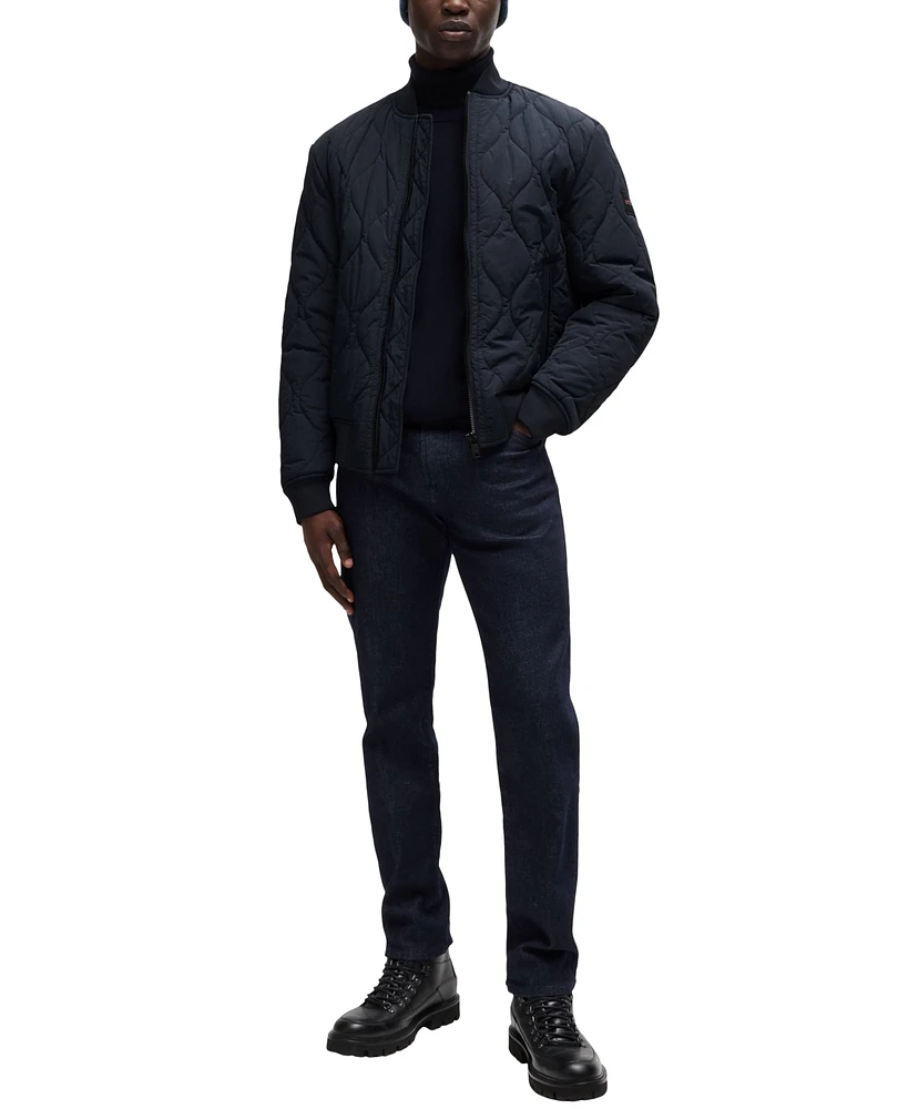 Boss by Hugo Men's Onion Quilted Water-Repellent Jacket