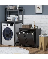 Homcom Tilt-Out Laundry Sorter Bathroom Cabinet