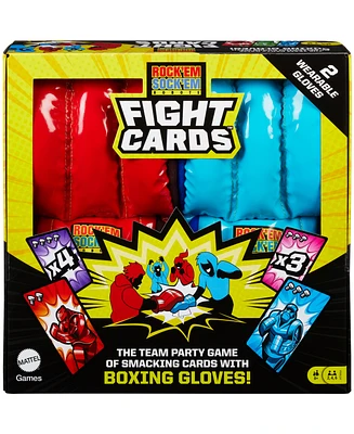Mattel Rock 'Em Sock 'Em Robots Fight Cards Card Game