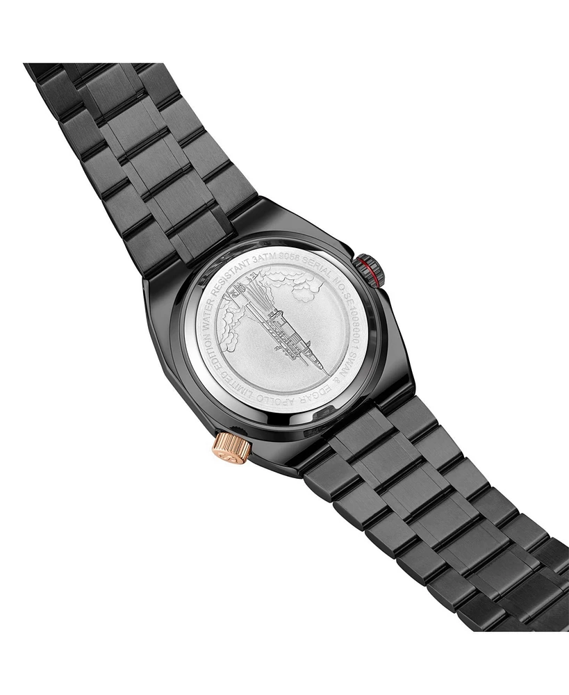 SE00971 Swan & Edgar Hand Assembled Apollo Automatic Black