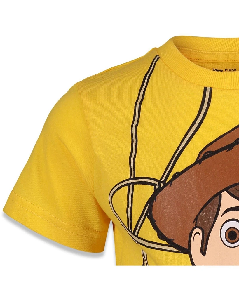 Toy Story Toddler Boys 4 Pack T-Shirts