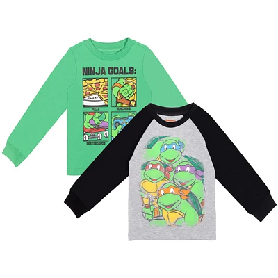 Teenage Mutant Ninja Turtles Toddler Boys 2 Pack T-Shirts