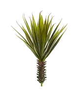 Slickblue Spiky Agave Plant for Bold, Desert-Inspired Decor (Set of 2)