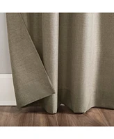 Clifford Heathered Texture Semi-Sheer Tab Top Curtain Panel