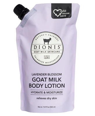 Dionis Lavender Blossom Goat Milk Body Lotion Refill Pouch 16.9 fl oz