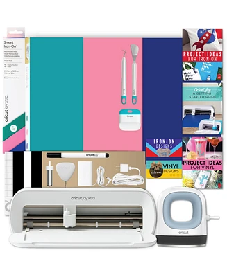 Cricut Joy Xtra and EasyPress Mini with Iron-on Vinyl Sample Pack Bundle