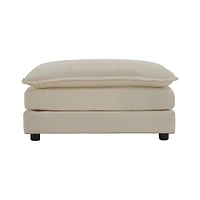 Streamdale Furniture Chenille Fabric Ottomans for Sofa Sets (2, 3, 4 Seaters) - Beige