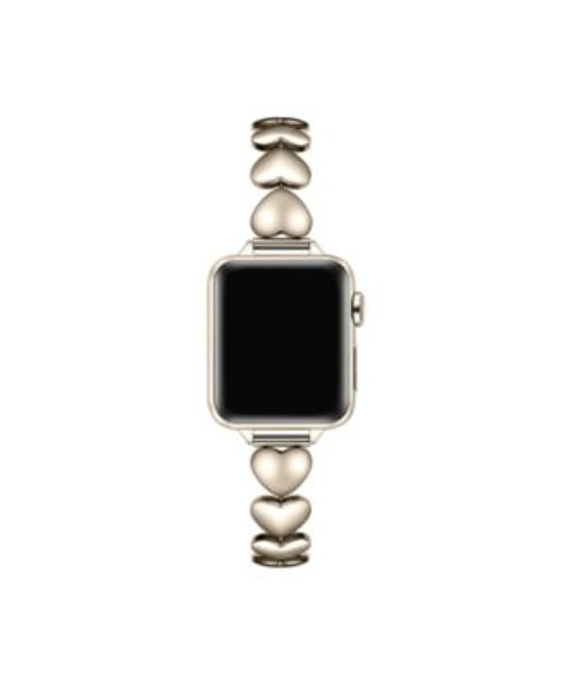Posh Tech Lover Heart Stainless Steel Band For Apple Watch