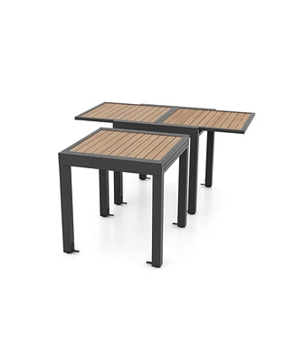 31.5-63 Inches Extendable Patio Table for 4-6 People