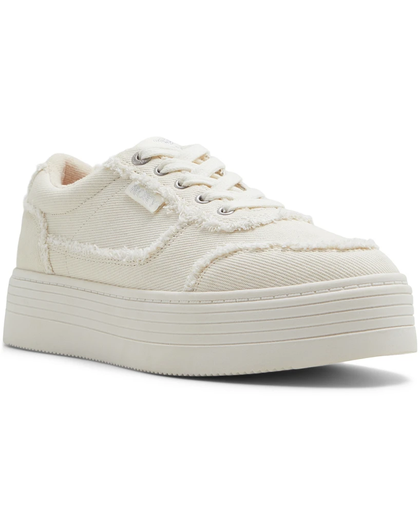 Roxy Women's Sheilahh 2.0 Fray Lace-Up Sneakers