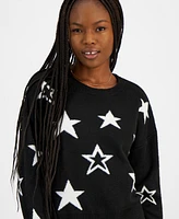 Hooked Up by Iot Juniors' "It Girl" Crewneck Sweater