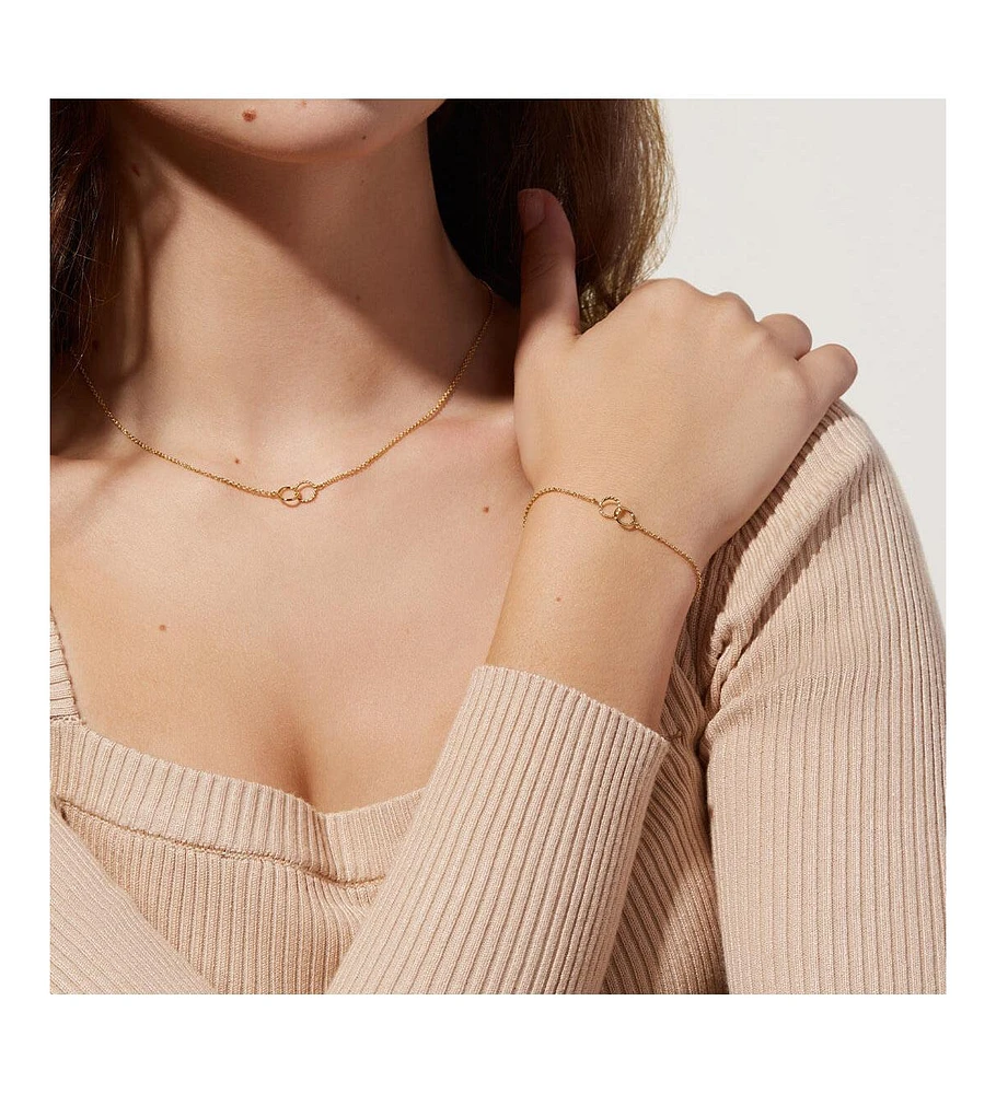 Ana Luisa Interlocking Circles Bracelet - Jill