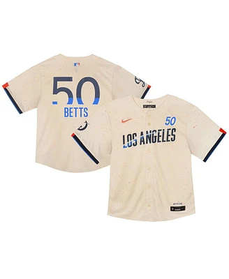 Nike Baby Mookie Betts Cream Los Angeles Dodgers 2024 City Connect Limited Player Jersey