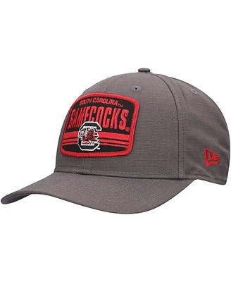 New Era Men's Charcoal South Carolina Gamecocks Team Elevated 9SEVENTY Adjustable Hat