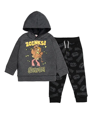 Scooby Doo Toddler Boys Scooby-Doo SizeRangeDescription1 Fleece Hoodie & Pants SizeDescription1