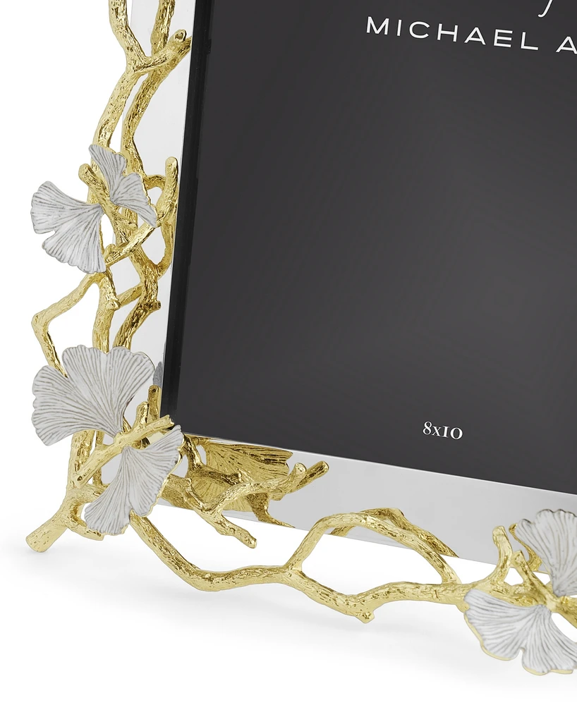 Michael Aram Butterfly Ginkgo Gold Reflective Frame, 8" x 10"