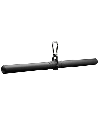 Sunny Health & Fitness Rotating Straight Bar Cable Attachment, Up to 330 LBs Support