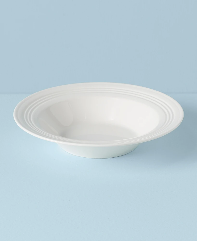 Lenox Tin Can Alley Rimmed Soup Bowls, Set of 4
