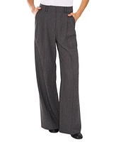 1.state Women's Tailored High-Waist Embellished Pants