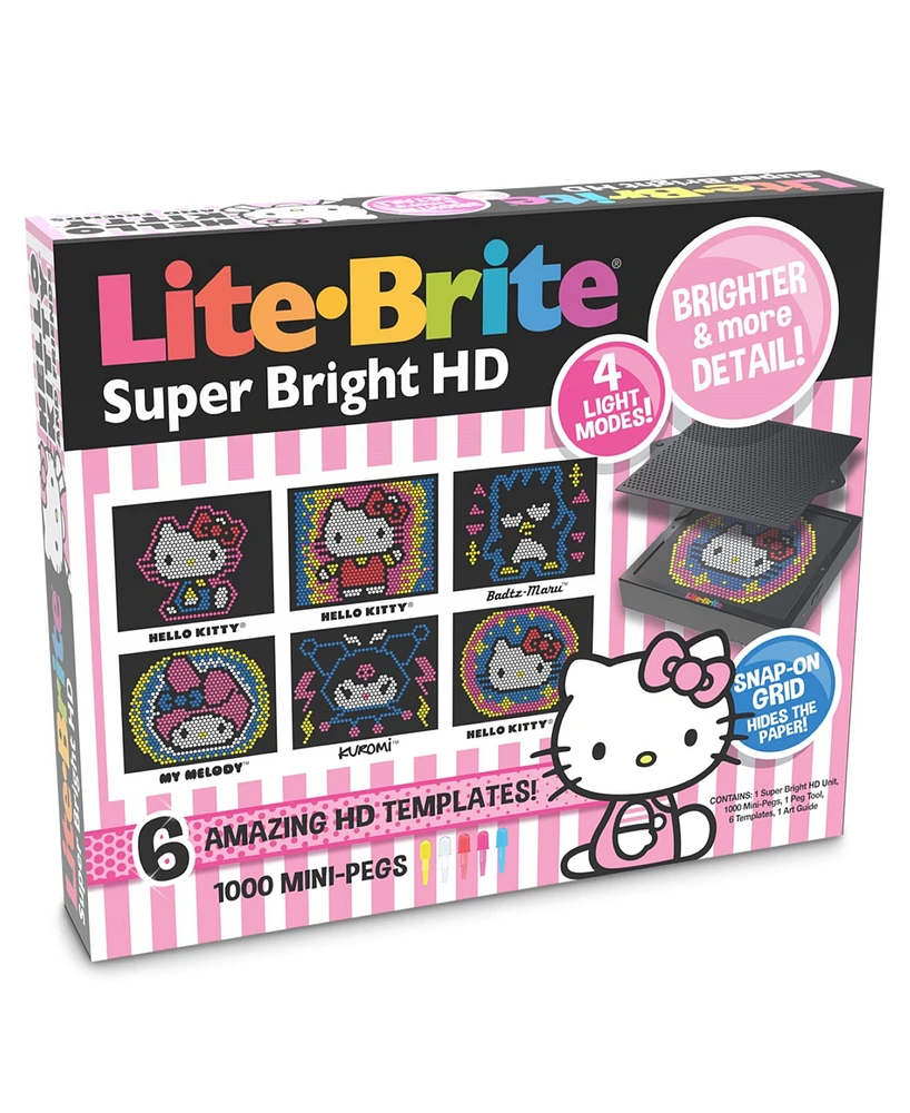 Lite Brite Super Bright Hd, Hello Kitty Edison