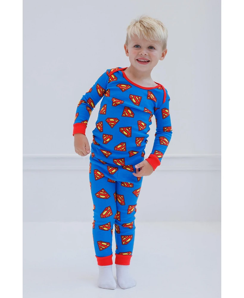 Dc Comics Justice League Pajama Shirt and Pants Sleep Set