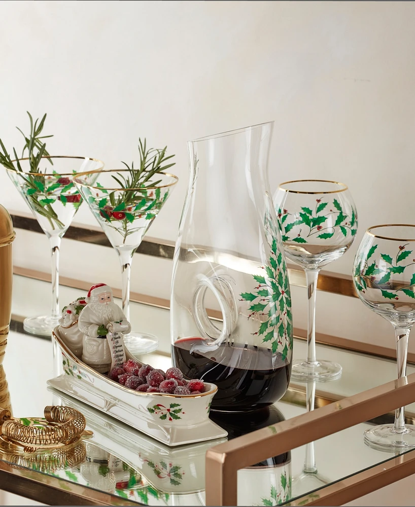 Lenox Holiday Pierced Decanter