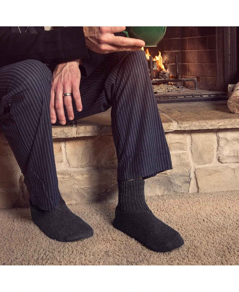 Muk Luks Men's Morty Ragg Wool Slippers